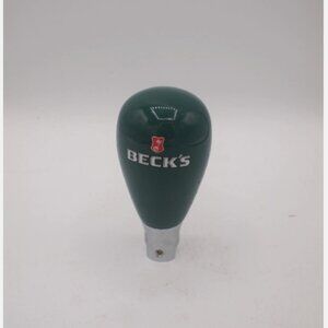 Vintage Beck's 4" Green Beer Tap Handle
